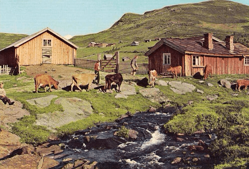 Å jeg vet en seter, med så mange …