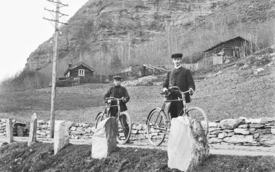 På sykkel ved Pynten