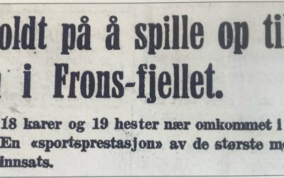 Kamp for livet på Sødorpfjellet