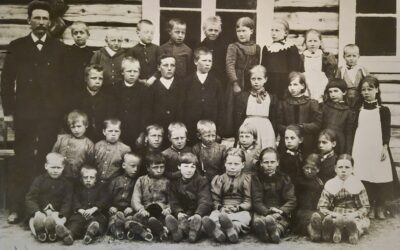 Leine skule rundt 1895