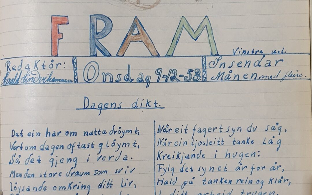 Lagsavisa &laquo;Fram&raquo;