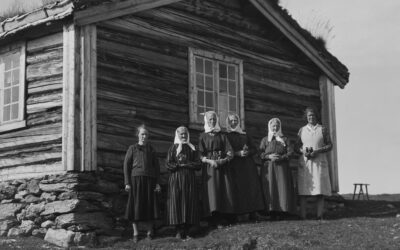 Budeier på Haugsetra